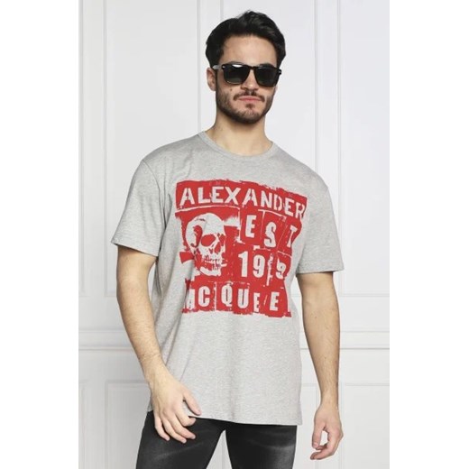 Alexander McQueen T-shirt | Regular Fit ze sklepu Gomez Fashion Store w kategorii T-shirty męskie - zdjęcie 172789159