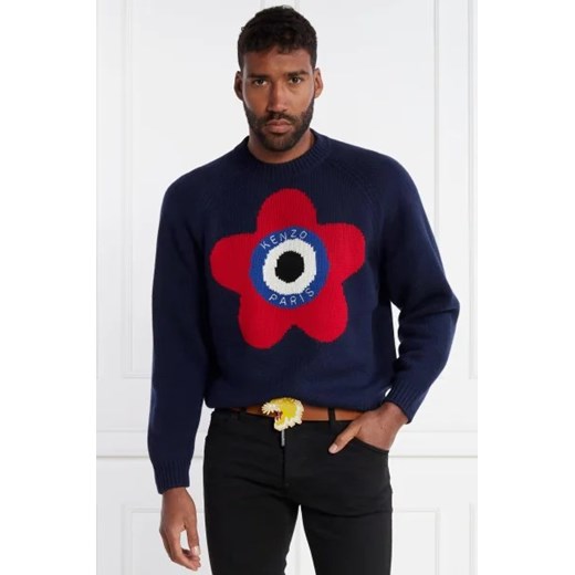 Kenzo Wełniany sweter | Regular Fit ze sklepu Gomez Fashion Store w kategorii Swetry męskie - zdjęcie 172789196