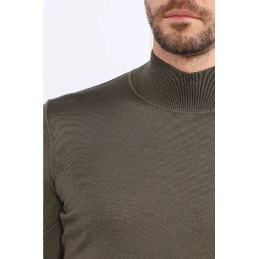 BOSS BLACK Wełniany sweter Lodiego | Regular Fit | z dodatkiem jedwabiu XL okazja Gomez Fashion Store