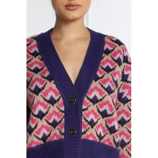 Pinko Kardigan CIDRO | Regular Fit | z dodatkiem wełny Pinko XS promocyjna cena Gomez Fashion Store