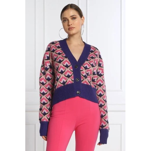 Pinko Kardigan CIDRO | Regular Fit | z dodatkiem wełny ze sklepu Gomez Fashion Store w kategorii Swetry damskie - zdjęcie 172789249