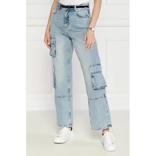 Hugo Blue Jeansy Leni | Relaxed fit ze sklepu Gomez Fashion Store w kategorii Jeansy damskie - zdjęcie 172789395
