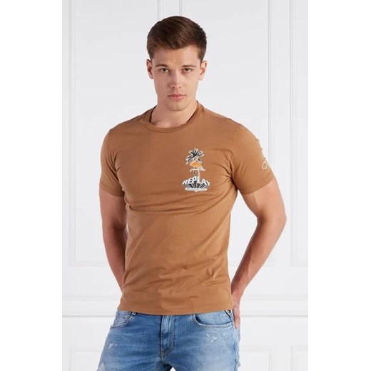 Replay T-shirt | Regular Fit ze sklepu Gomez Fashion Store w kategorii T-shirty męskie - zdjęcie 172789628