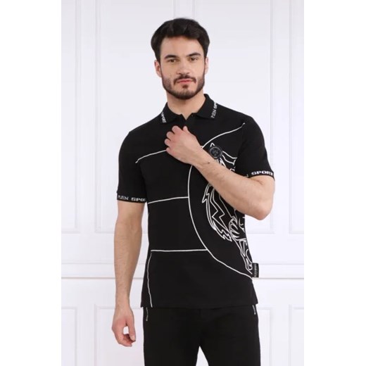 Plein Sport Polo | Slim Fit ze sklepu Gomez Fashion Store w kategorii T-shirty męskie - zdjęcie 172790035