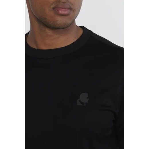 T-shirt męski Karl Lagerfeld z długim rękawem