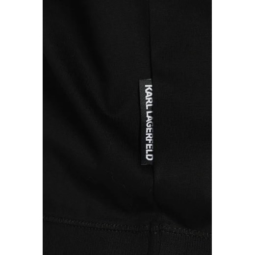 T-shirt męski Karl Lagerfeld z długim rękawem