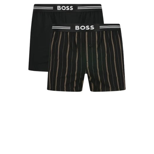 BOSS BLACK Bokserki 2-pack 2P Boxer Shorts EW ze sklepu Gomez Fashion Store w kategorii Majtki męskie - zdjęcie 172790985