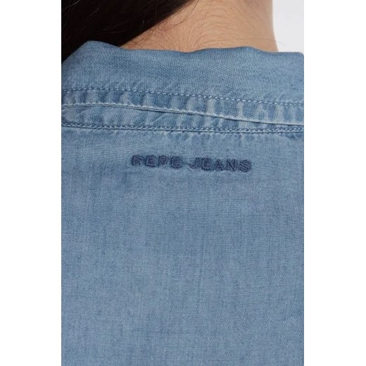 Pepe Jeans London Sukienka z paskiem ERINE M promocja Gomez Fashion Store