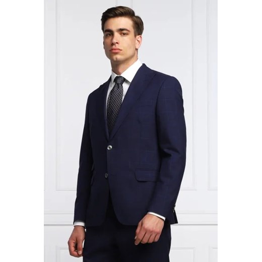 Oscar Jacobson Wełniany garnitur Elmer | Slim Fit ze sklepu Gomez Fashion Store w kategorii Garnitury męskie - zdjęcie 172791488