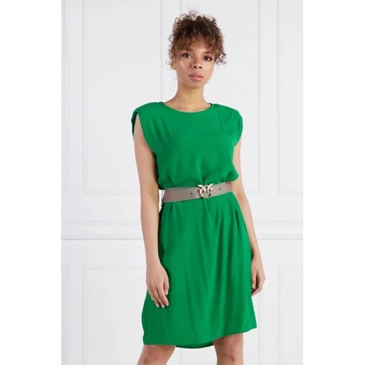 Pinko Sukienka z paskiem LANGHIRANO Pinko 40 okazyjna cena Gomez Fashion Store