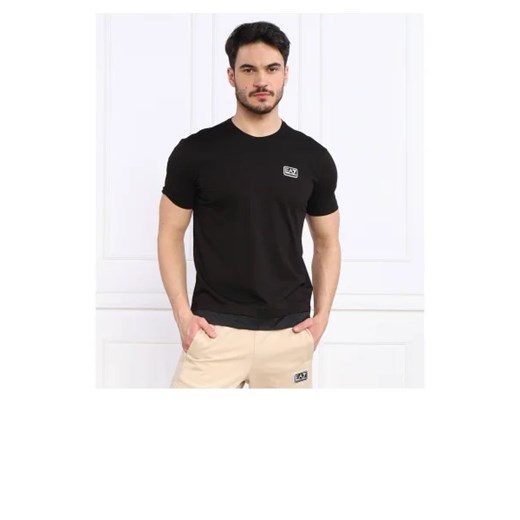 EA7 T-shirt | Regular Fit ze sklepu Gomez Fashion Store w kategorii T-shirty męskie - zdjęcie 172791987