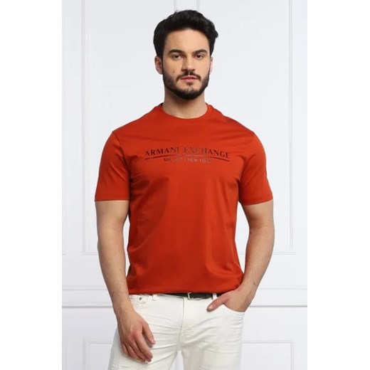 Armani Exchange T-shirt | Regular Fit ze sklepu Gomez Fashion Store w kategorii T-shirty męskie - zdjęcie 172792008