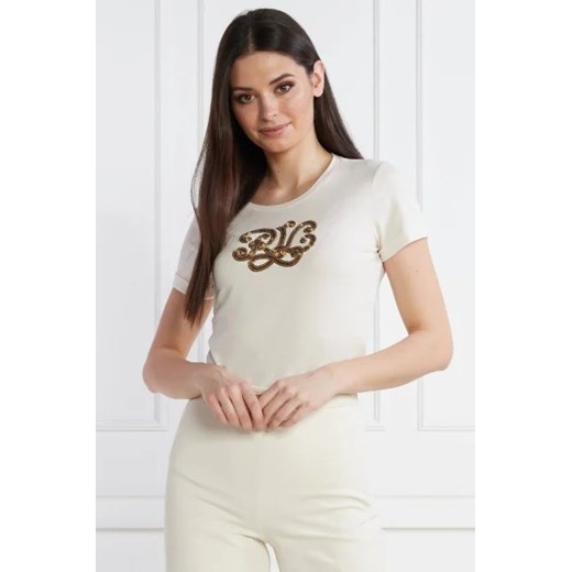 LAUREN RALPH LAUREN T-shirt HAILLY | Regular Fit ze sklepu Gomez Fashion Store w kategorii Bluzki damskie - zdjęcie 172792158