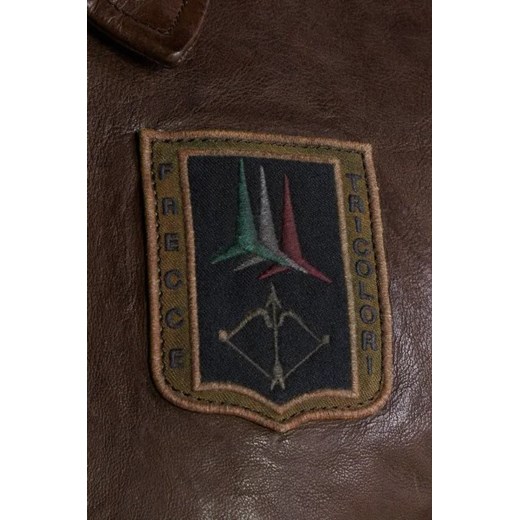 Aeronautica Militare Skórzana kurtka PILOT | Regular Fit Aeronautica Militare 56 okazja Gomez Fashion Store