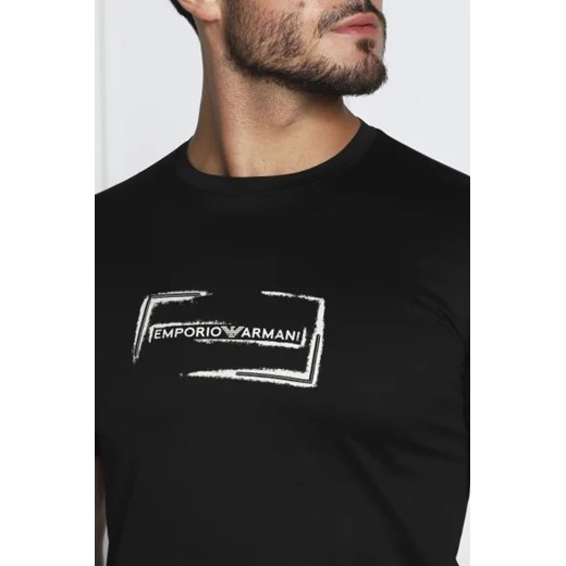 Emporio Armani T-shirt | Regular Fit Emporio Armani XXXL okazyjna cena Gomez Fashion Store