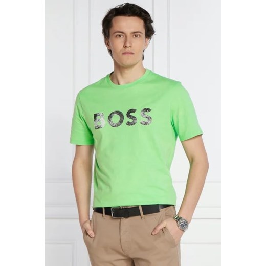 BOSS ORANGE T-shirt Te_Bossocean | Regular Fit ze sklepu Gomez Fashion Store w kategorii T-shirty męskie - zdjęcie 172793929