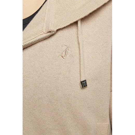 Juicy Couture Bluza | Cropped Fit | z dodatkiem wełny i kaszmiru Juicy Couture XS okazyjna cena Gomez Fashion Store