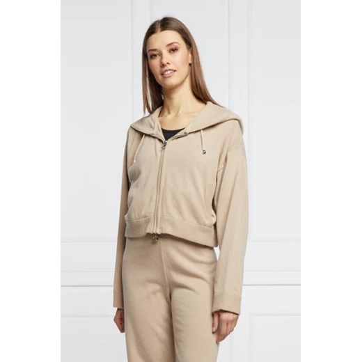 Juicy Couture Bluza | Cropped Fit | z dodatkiem wełny i kaszmiru Juicy Couture XS wyprzedaż Gomez Fashion Store