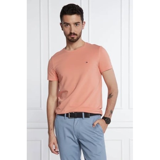 Tommy Hilfiger T-shirt | Slim Fit | stretch ze sklepu Gomez Fashion Store w kategorii T-shirty męskie - zdjęcie 172794027