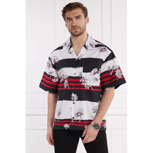 HUGO Koszula Egeeno | Oversize fit ze sklepu Gomez Fashion Store w kategorii Koszule męskie - zdjęcie 172794166