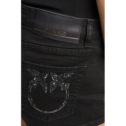 Pinko Szorty GRINTOSA | Regular Fit | denim Pinko 28 okazja Gomez Fashion Store