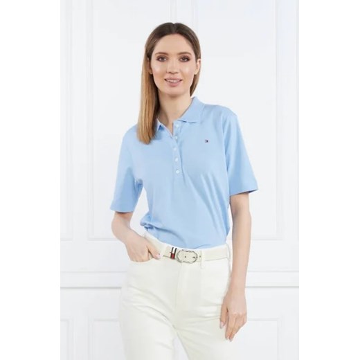 Tommy Hilfiger Polo PIQUE | Regular Fit ze sklepu Gomez Fashion Store w kategorii Bluzki damskie - zdjęcie 172794436