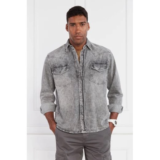BOSS ORANGE Koszula Lebop | Regular Fit | denim M promocja Gomez Fashion Store