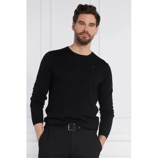 Karl Lagerfeld Wełniany sweter | Regular Fit ze sklepu Gomez Fashion Store w kategorii Swetry męskie - zdjęcie 172794735