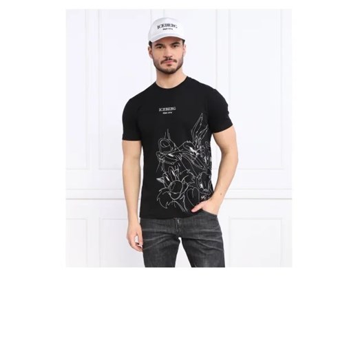 Iceberg T-shirt | Regular Fit Iceberg L okazja Gomez Fashion Store