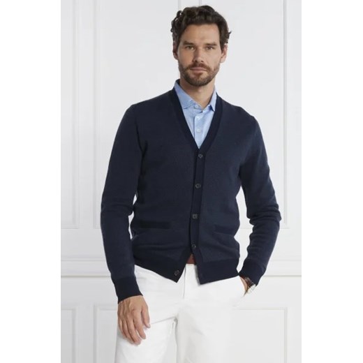 POLO RALPH LAUREN Wełniany kardigan | Regular Fit Polo Ralph Lauren L okazja Gomez Fashion Store