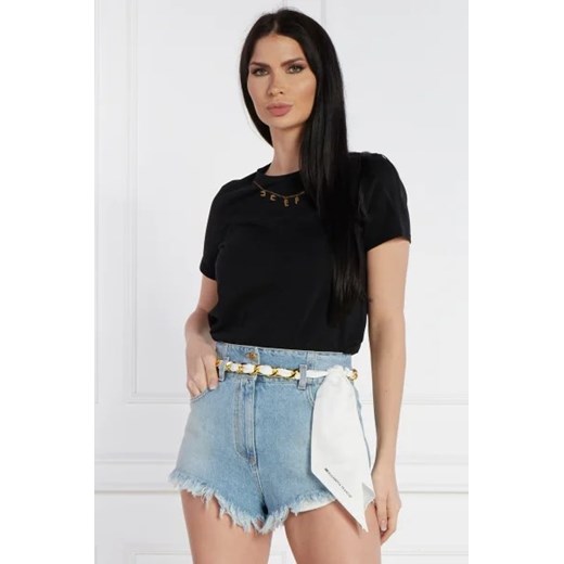 Elisabetta Franchi T-shirt | Oversize fit ze sklepu Gomez Fashion Store w kategorii Bluzki damskie - zdjęcie 172794989