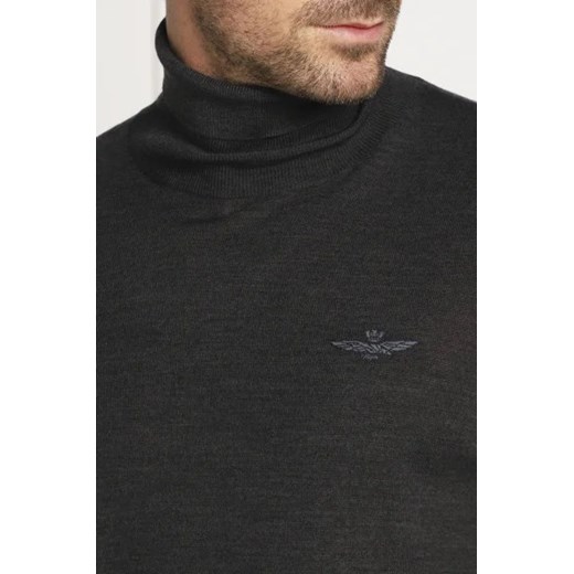 Aeronautica Militare Golf | Slim Fit | z dodatkiem wełny Aeronautica Militare XL promocyjna cena Gomez Fashion Store