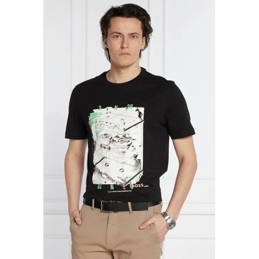BOSS ORANGE T-shirt Te_Cassette | Regular Fit ze sklepu Gomez Fashion Store w kategorii T-shirty męskie - zdjęcie 172795546