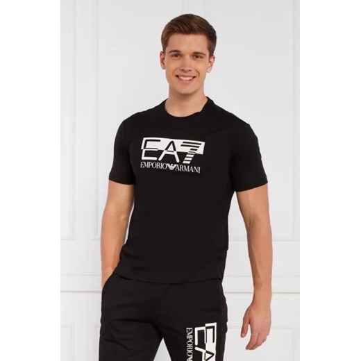 EA7 T-shirt | Regular Fit L Gomez Fashion Store wyprzedaż