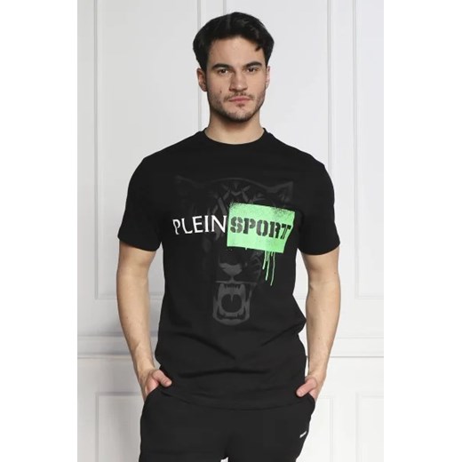 Plein Sport T-shirt | Regular Fit ze sklepu Gomez Fashion Store w kategorii T-shirty męskie - zdjęcie 172795749