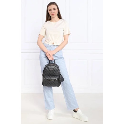 GUESS T-shirt SS RN PIERCING | Cropped Fit Guess S okazja Gomez Fashion Store
