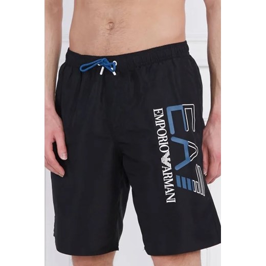 EA7 Szorty kąpielowe | Regular Fit 50 wyprzedaż Gomez Fashion Store