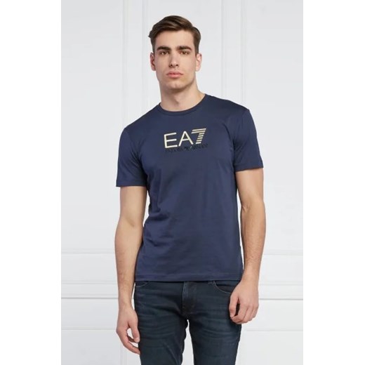 EA7 T-shirt | Regular Fit ze sklepu Gomez Fashion Store w kategorii T-shirty męskie - zdjęcie 172796029