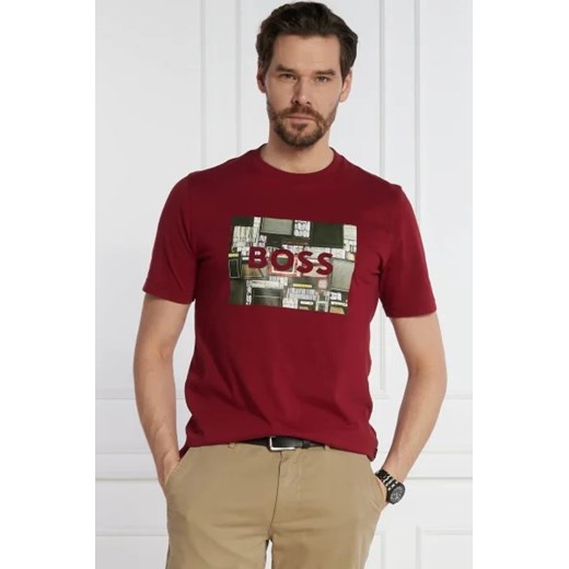 BOSS ORANGE T-shirt Teeheavyboss | Regular Fit ze sklepu Gomez Fashion Store w kategorii T-shirty męskie - zdjęcie 172796896