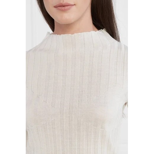 Liviana Conti Półgolf Wełniany sweter | Slim Fit Liviana Conti 34 okazja Gomez Fashion Store