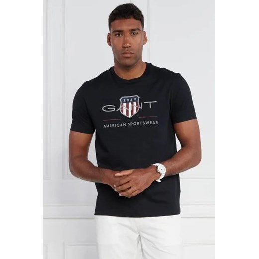 Gant T-shirt | Regular Fit ze sklepu Gomez Fashion Store w kategorii T-shirty męskie - zdjęcie 172796989