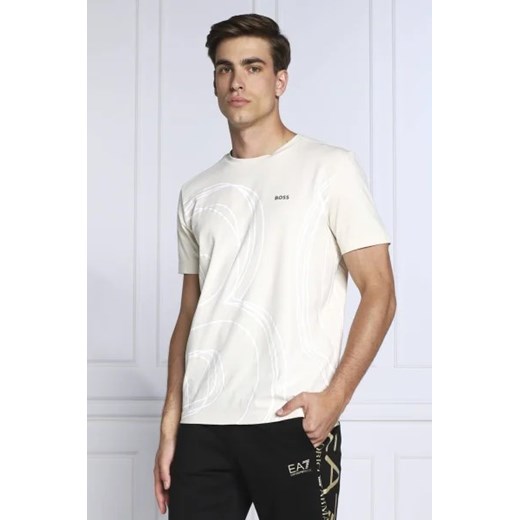BOSS GREEN T-shirt Tee 4 | Slim Fit ze sklepu Gomez Fashion Store w kategorii T-shirty męskie - zdjęcie 172797309