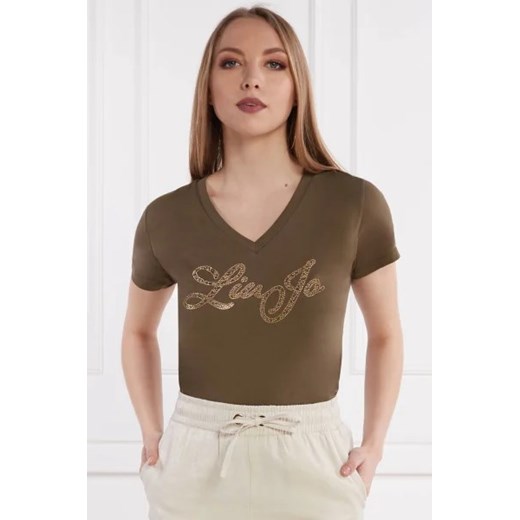 Liu Jo T-shirt | Regular Fit Liu Jo XL okazja Gomez Fashion Store