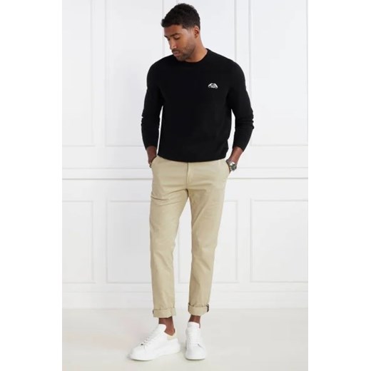 Alexander McQueen Kaszmirowy sweter | Regular Fit | z dodatkiem wełny S okazja Gomez Fashion Store