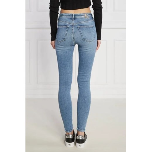 CALVIN KLEIN JEANS Jeansy | Skinny fit | high rise 28/32 promocja Gomez Fashion Store