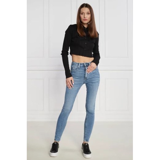 CALVIN KLEIN JEANS Jeansy | Skinny fit | high rise 26/32 okazja Gomez Fashion Store