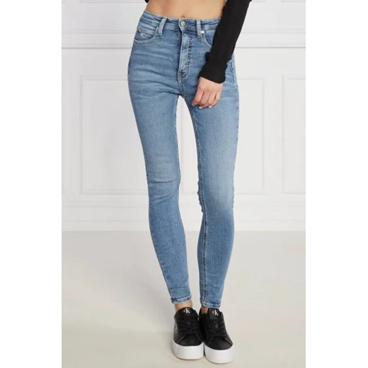 CALVIN KLEIN JEANS Jeansy | Skinny fit | high rise 25/30 okazyjna cena Gomez Fashion Store