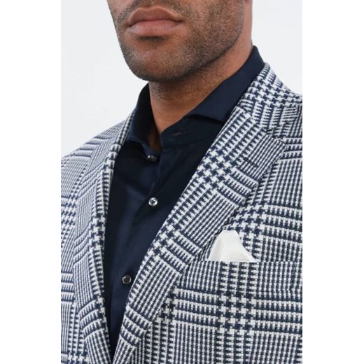 Oscar Jacobson Lniana marynarka | Regular Fit | z dodatkiem wełny Oscar Jacobson 48 okazja Gomez Fashion Store