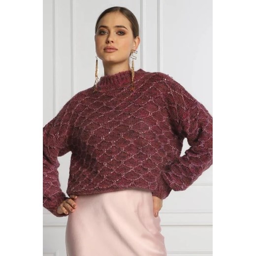 Pinko Sweter PLANTERS | z dodatkiem wełny ze sklepu Gomez Fashion Store w kategorii Swetry damskie - zdjęcie 172798337