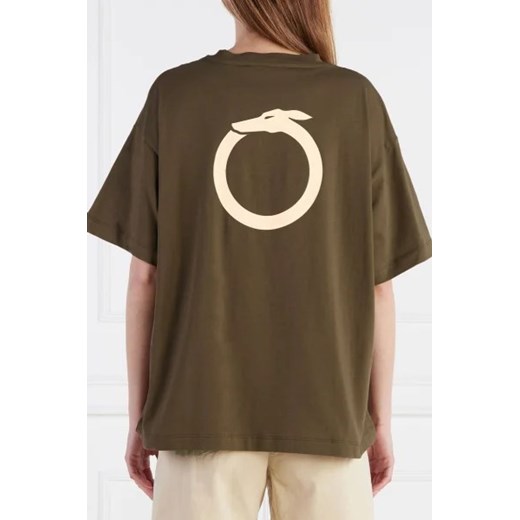 Trussardi T-shirt | Loose fit Trussardi XXS wyprzedaż Gomez Fashion Store